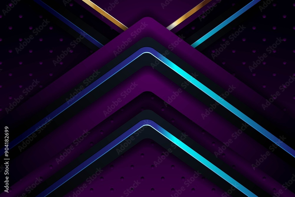 Abstract purple, blue and gold background. Abstract purple, blue and gold background.