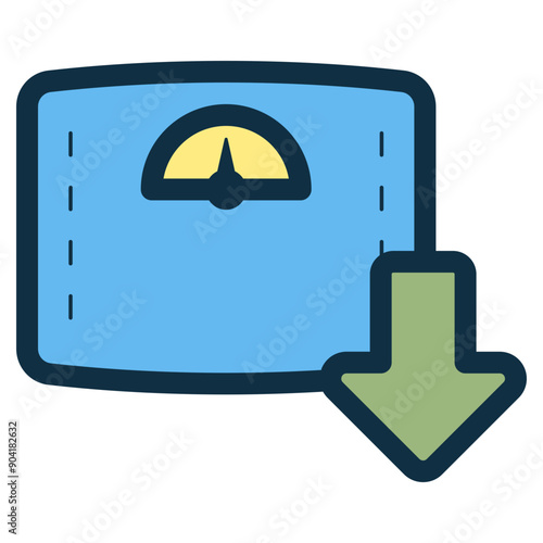 weight loss diet icon