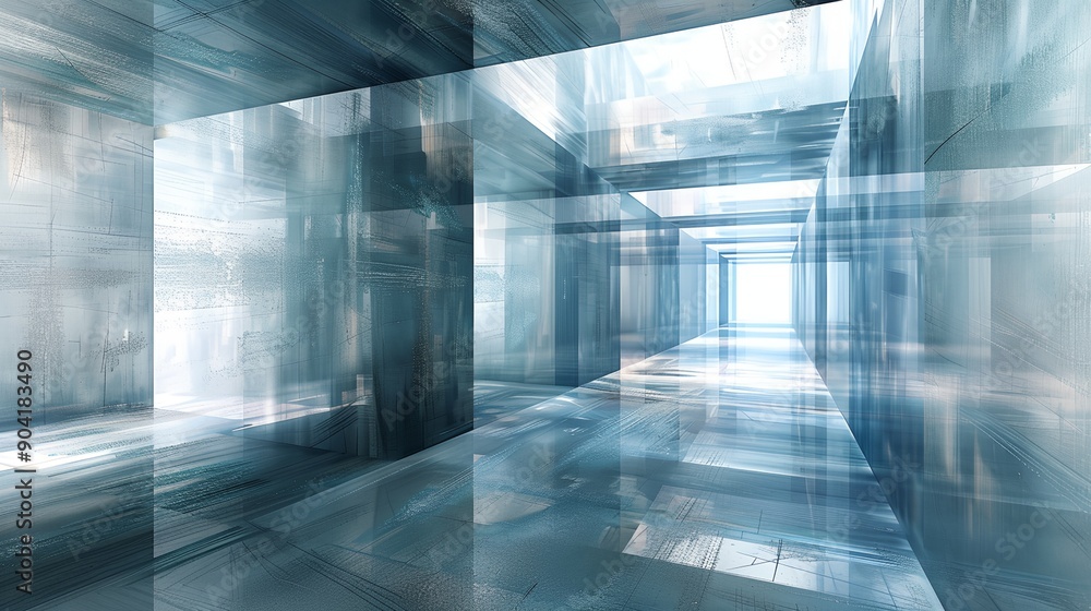 a abstract photo of a hallway with a light coming through the middle of it a abstract photo of a hallway with a light coming through the middle of it
