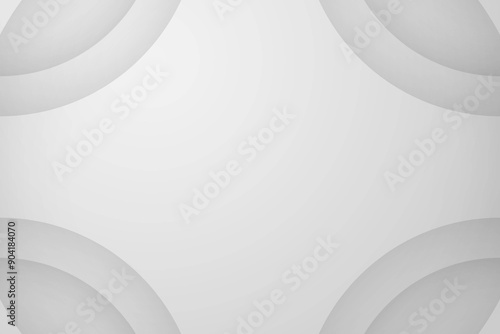 Abstract white background with curved lines.