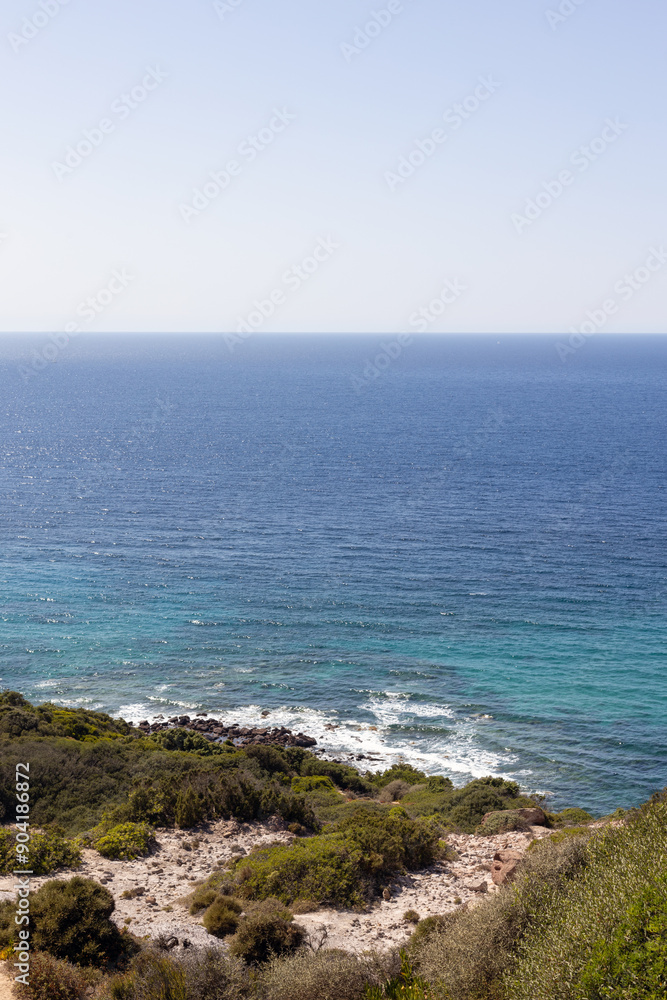 Rocky Shoreline with Crystal Clear Water Rocky Shoreline with Crystal Clear Water