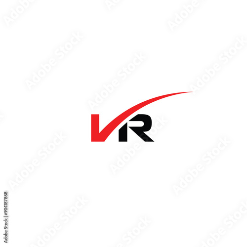 Free Download VR letter logo design vector - GFXLoad