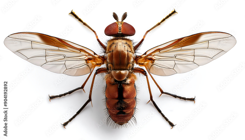 Horse Fly- Common horse fly or notch-horned cleg fly isolated on white, Haematopota pluvial_1(178) Horse Fly- Common horse fly or notch-horned cleg fly isolated on white, Haematopota pluvial_1(178)