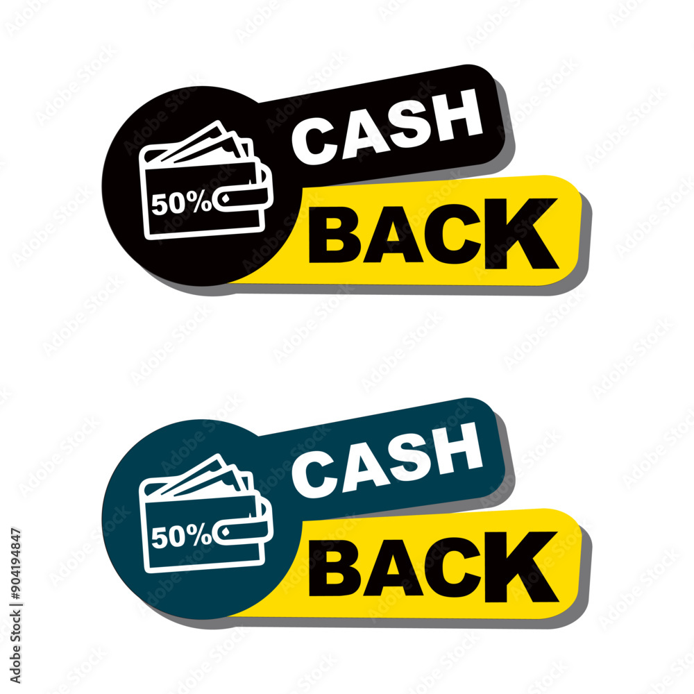 Obraz premium Cash back icon Design new concept.