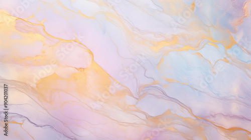 Elegant marble texture with soft pastel tones and subtle veining