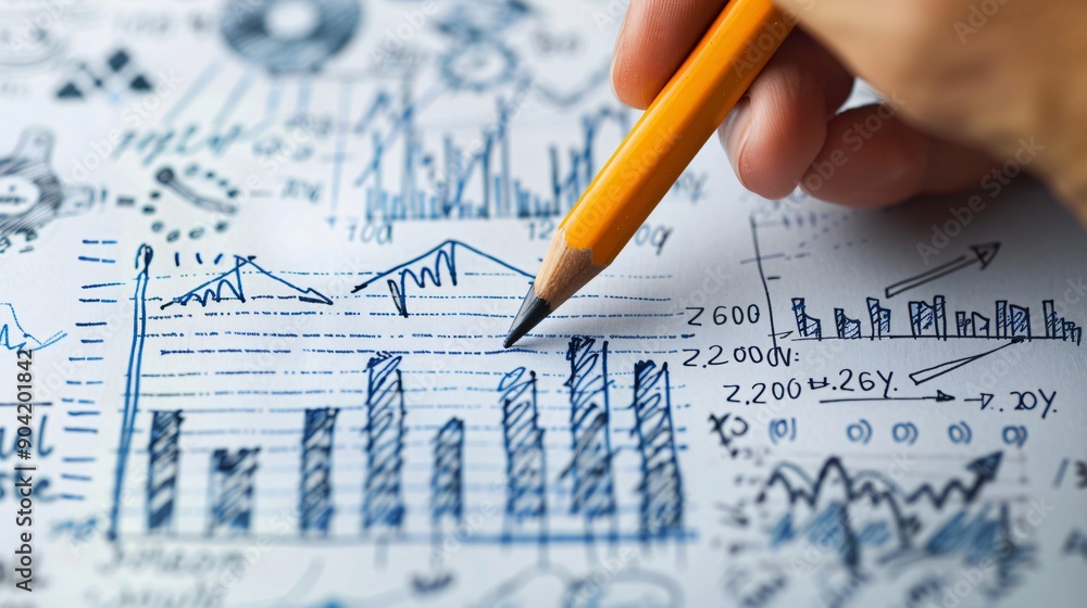 Strategic Planning for Business Success Business Professional Drawing Growth Charts and Goals on Digital Whiteboard with Giant Pencil Strategic Planning for Business Success Business Professional Drawing Growth Charts and Goals on Digital Whiteboard with Giant Pencil
