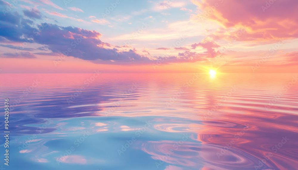 Serene Sunset Over Tranquil Lake with Gentle Ripples
Serene Sunset Over Tranquil Lake with Gentle Ripples