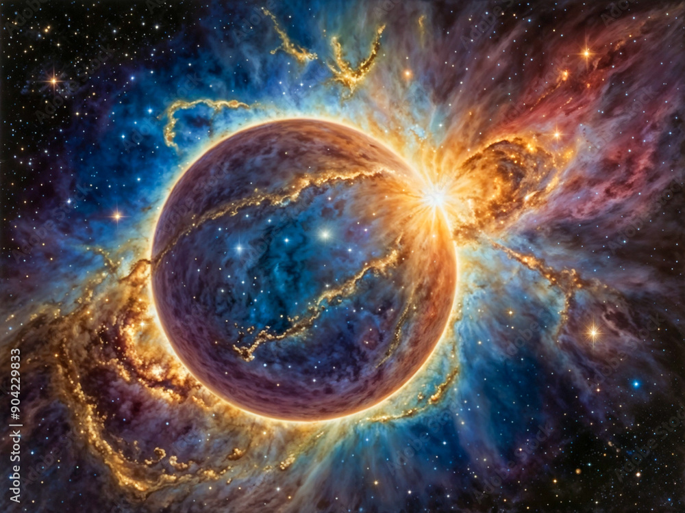 Obraz premium planet in space