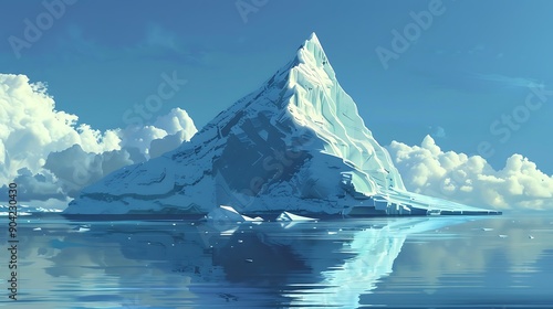 Wallpaper Mural An iceberg puzzle component closer to home Torontodigital.ca