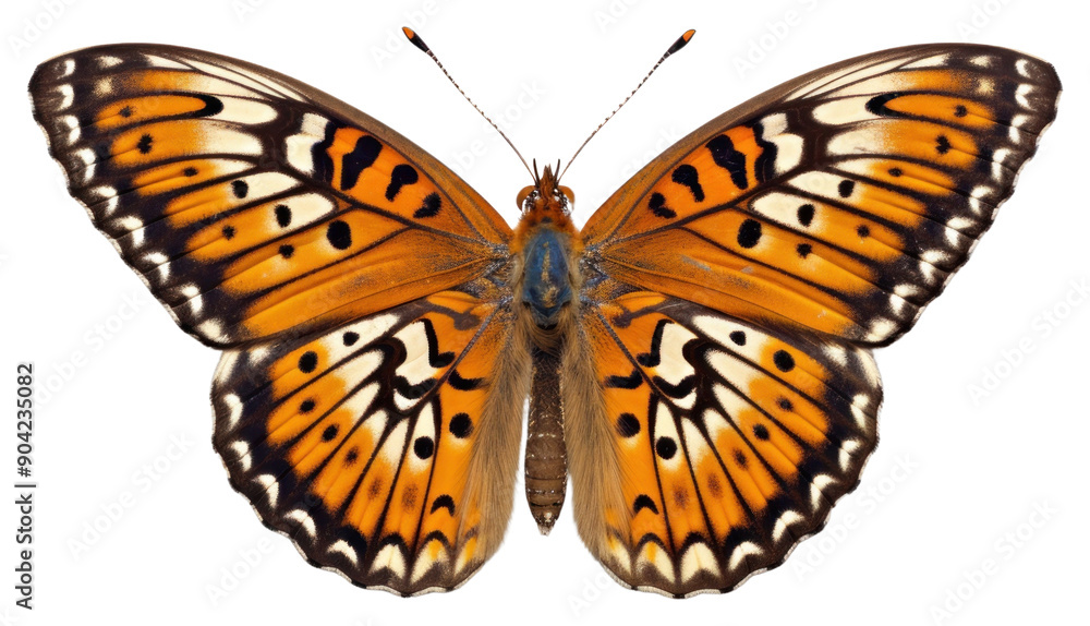 Fototapeta premium PNG Butterfly animal insect white background.