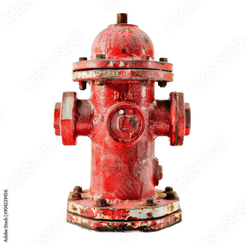 Fire hydrant isolated on transparent background