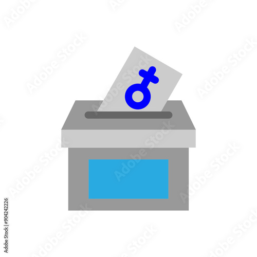 Voter Rights Vector Flat Icon Design