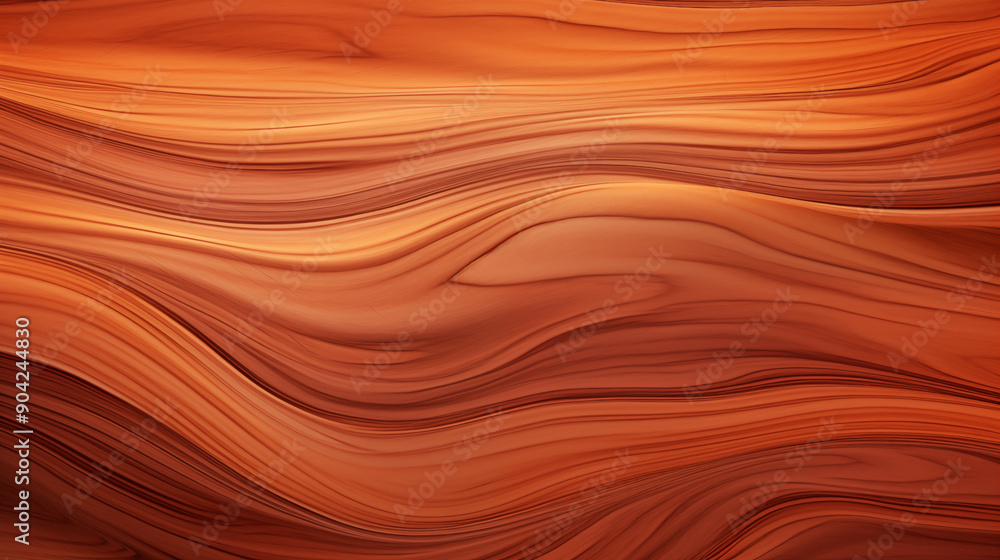 The image is a close up of a wooden surface with a wavy texture The image is a close up of a wooden surface with a wavy texture