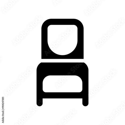 Chair icon template