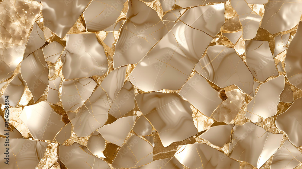 Elegant marble texture with golden veining in light tones Elegant marble texture with golden veining in light tones
