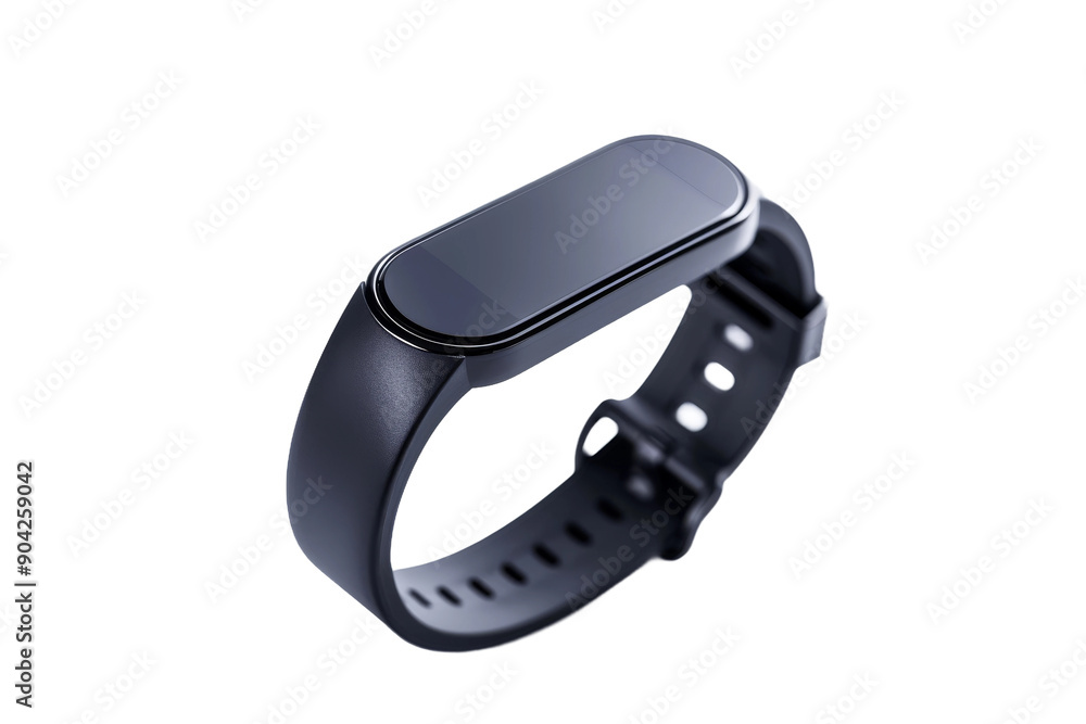 Smart Fitness Tracker isolated on transparent background Smart Fitness Tracker isolated on transparent background