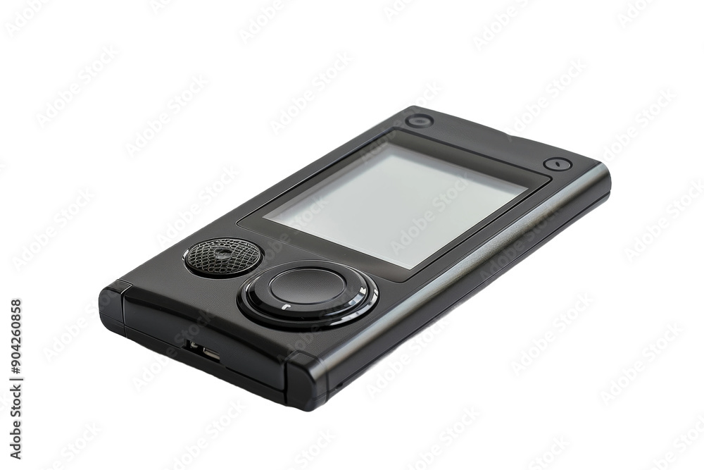 Compact MP3 Player isolated on transparent background Compact MP3 Player isolated on transparent background