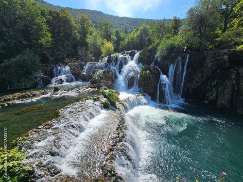 Fényképezés Una Nationalpark Bosnien Kulen Vakuf und Martin Brod