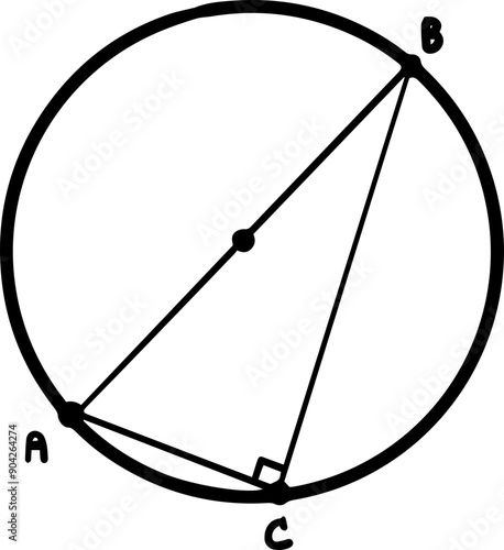 circle theorems handwritten