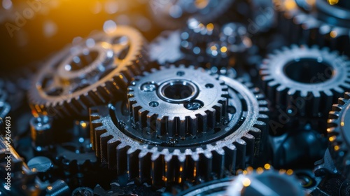 Engineering machinery mechanism, industrial gear or cogwheel technology engine equipment, factory business manufacturing design