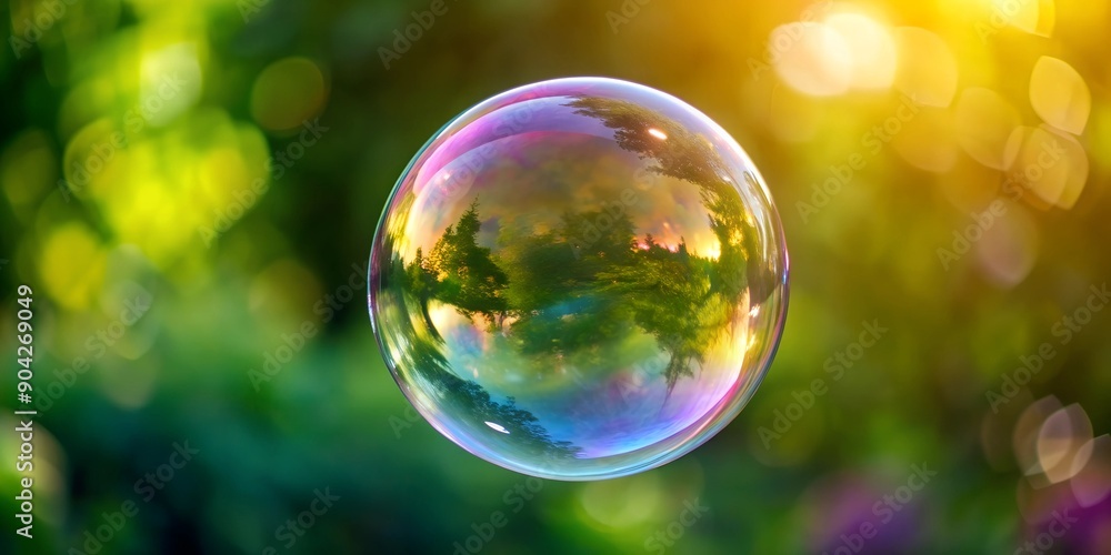 bubble flying and flying in the air Generative By AI bubble flying and flying in the air Generative By AI