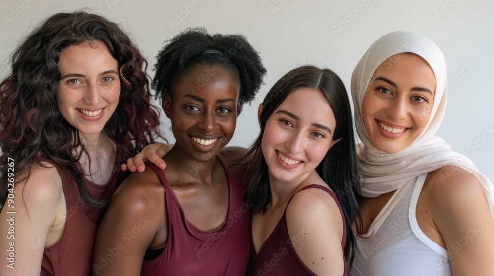 The Group of Happy Women The Group of Happy Women