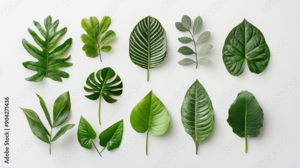 set of leaves set of leaves