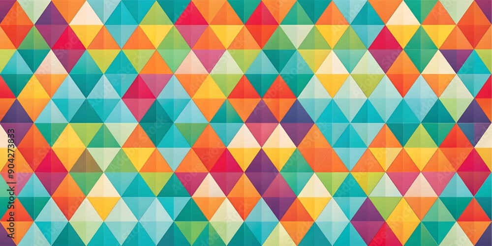 Geometric background pattern illustration Generative AI Geometric background pattern illustration Generative AI
