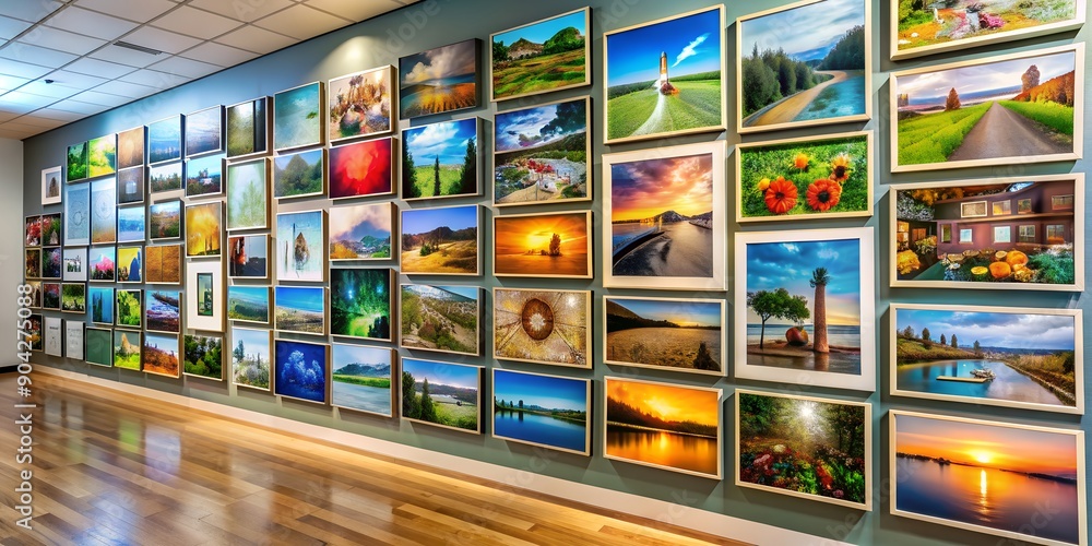 A picture on a wall informative Vibrant engaging AI-Created Content A picture on a wall informative Vibrant engaging AI-Created Content