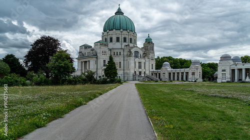 Photography The Central Cemetery in Vienna and a long history
