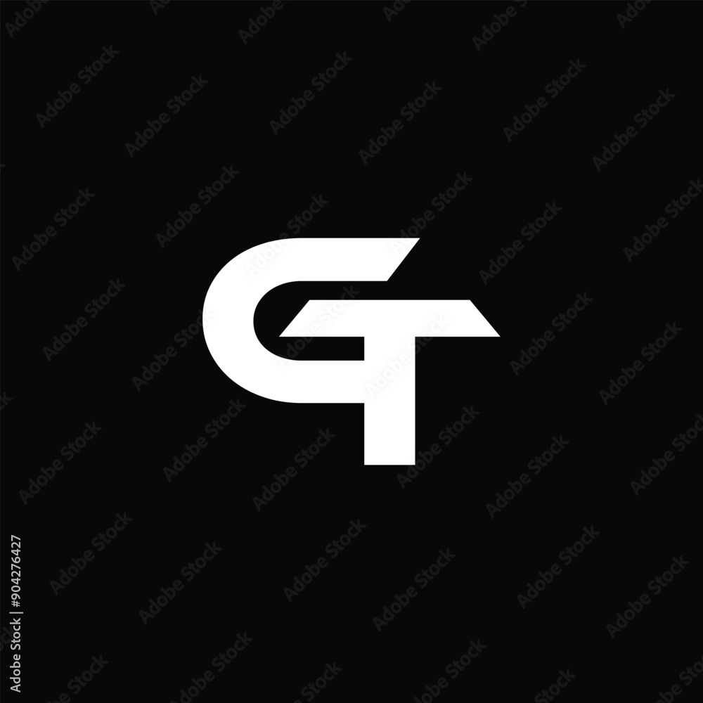 GT logo design vector GT logo design vector
