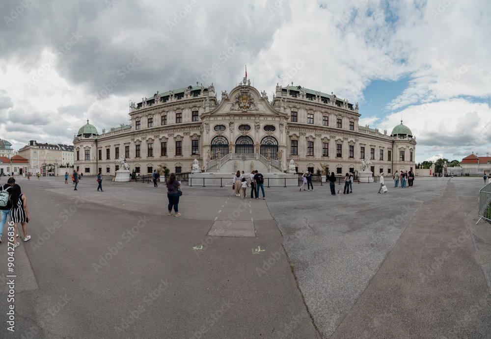 Fototapeta premium belvedere palace city Wien 