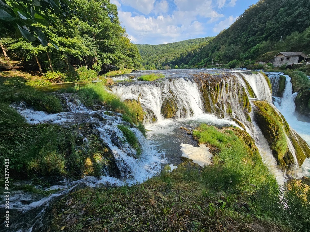 Una Nationalpark Wasserfälle Bosnien
