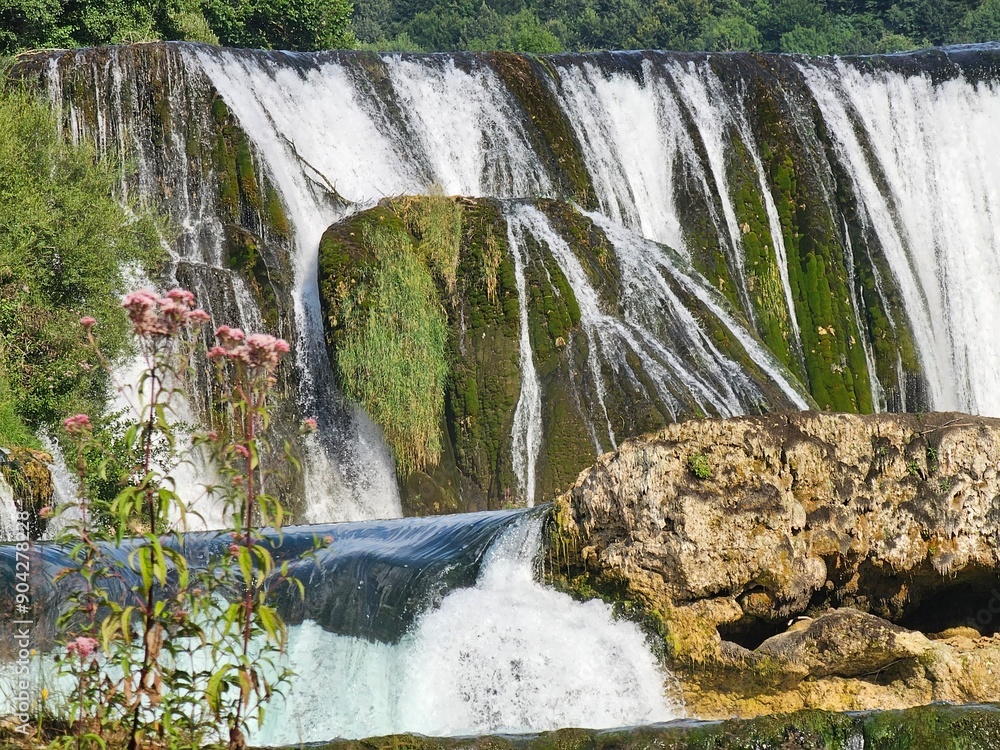 Una Nationalpark Wasserfälle Bosnien