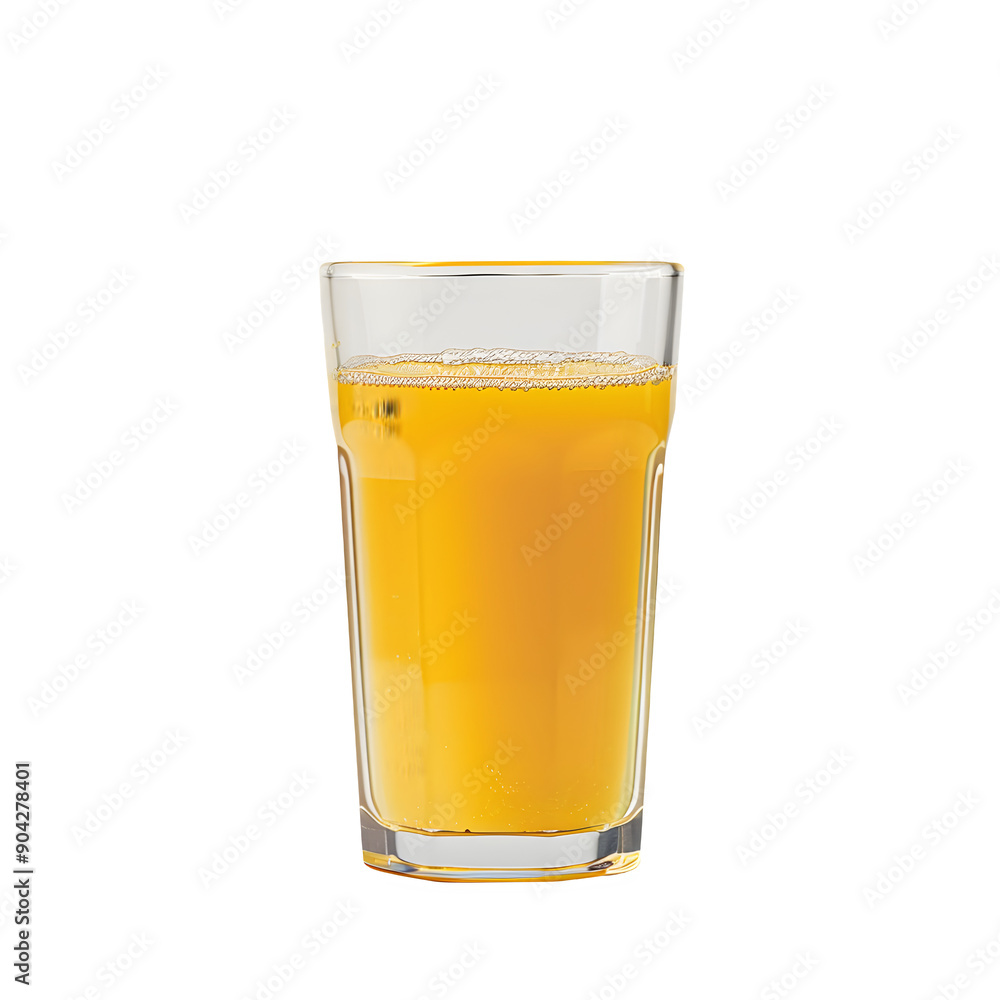 Refreshing glass of beer on transparent background Refreshing glass of beer on transparent background