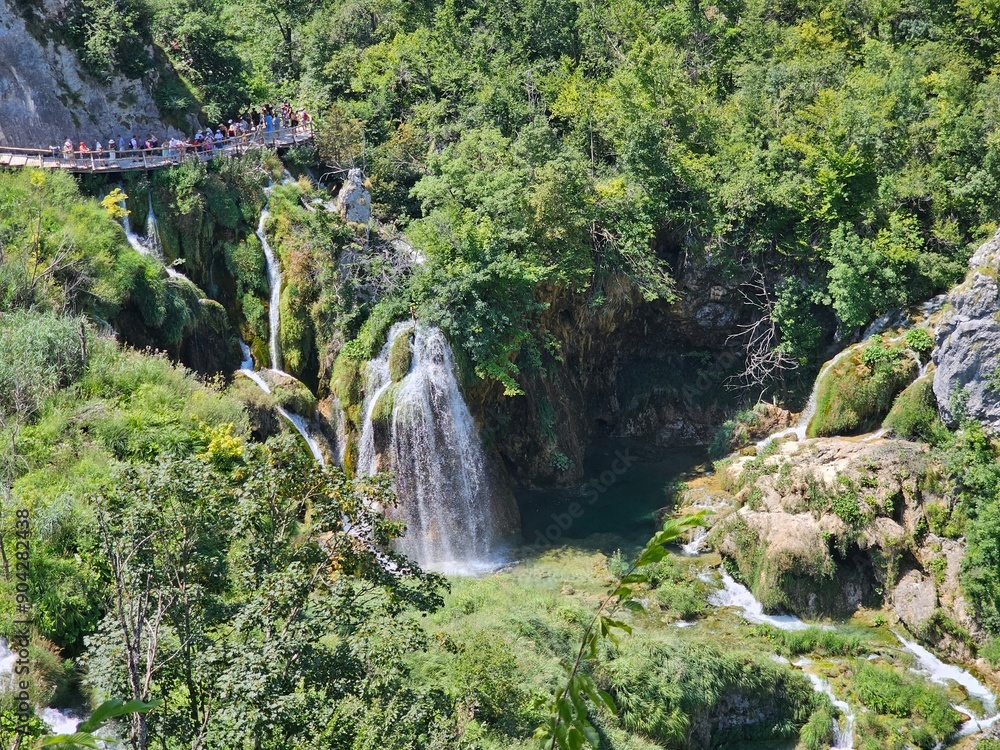 Una Nationalpark Wasserfälle Bosnien