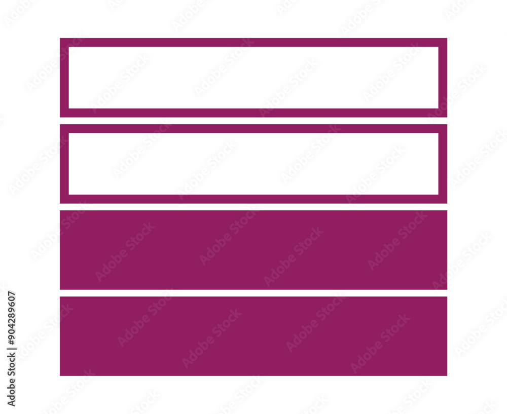 Rectangle Geometric Shape And Rectangle Outline Pink Collection Symbol Element Vector Graphic Design Illustration Rectangle Geometric Shape And Rectangle Outline Pink Collection Symbol Element Vector Graphic Design Illustration