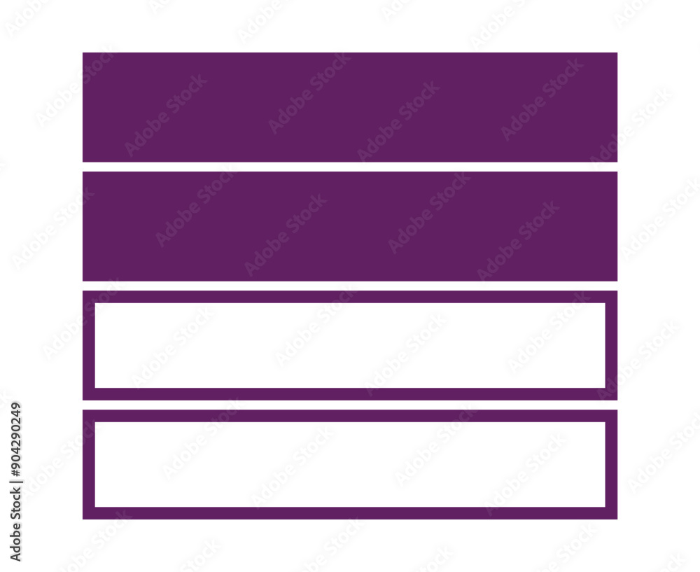 Rectangle Shape And Outline Purple Collection Symbol Element Vector Graphic Design Illustration Rectangle Shape And Outline Purple Collection Symbol Element Vector Graphic Design Illustration