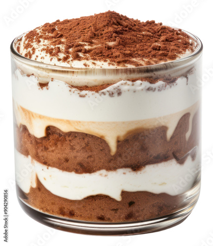 PNG Tiramisu dessert cream food.