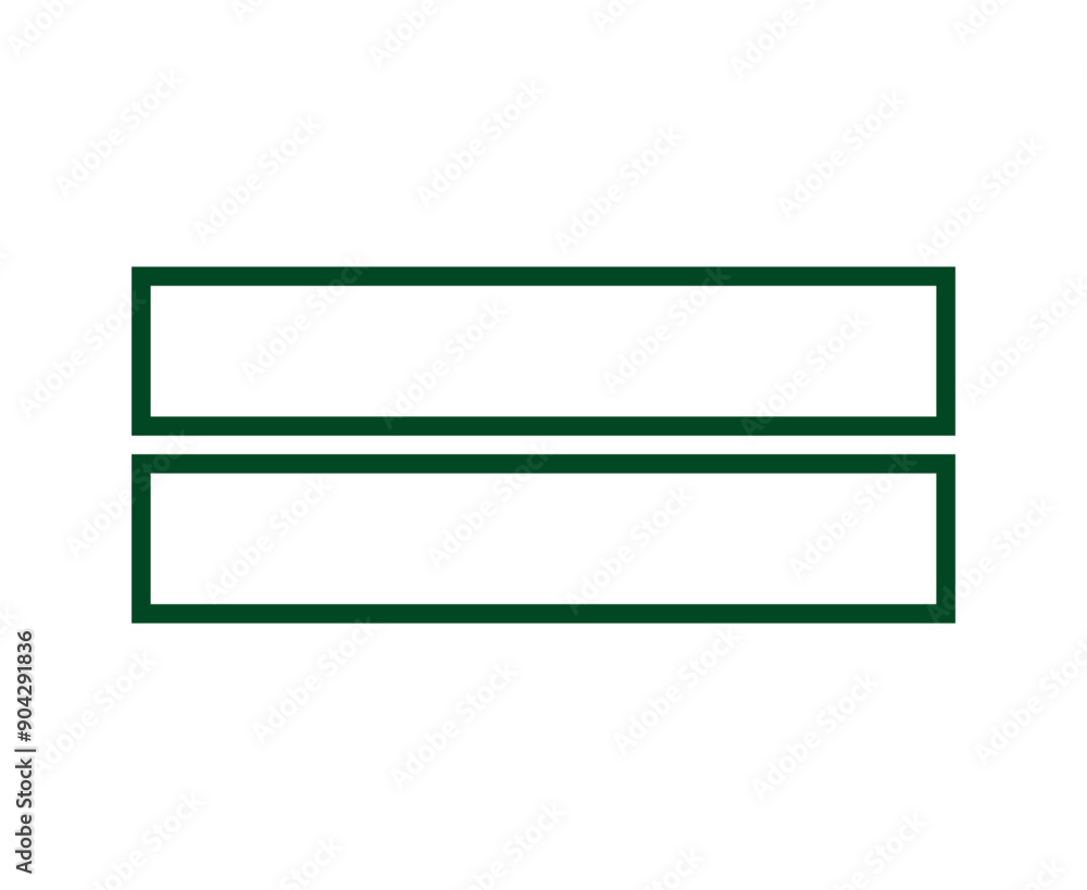 Rectangle Geometric Outline Shape Green Symbol Element Vector Graphic Design Illustration Rectangle Geometric Outline Shape Green Symbol Element Vector Graphic Design Illustration