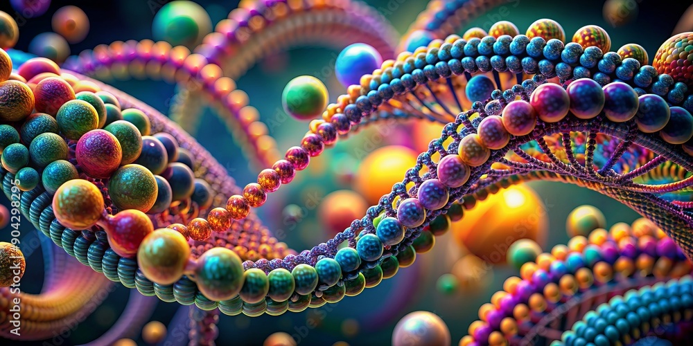 Vibrant helical strands of molecular architecture twist and turn in mesmerizing harmony, revealing the intricate beauty of cellular structures in microscopic detail. Vibrant helical strands of molecular architecture twist and turn in mesmerizing harmony, revealing the intricate beauty of cellular structures in microscopic detail.