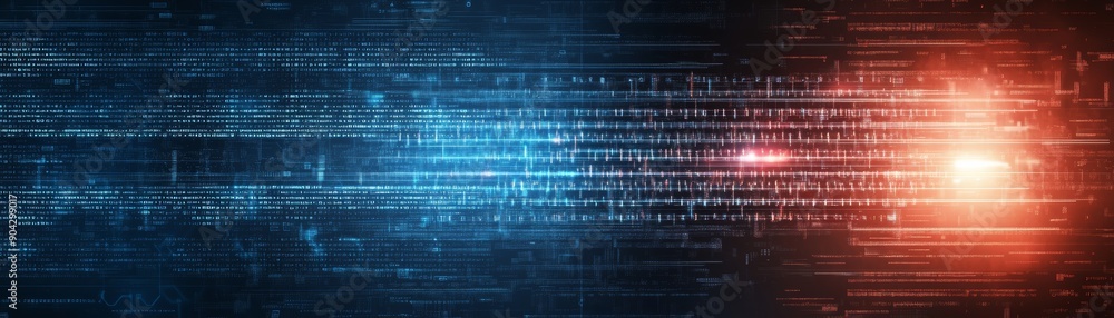 Abstract digital background with blue and red hues. Abstract digital background with blue and red hues.