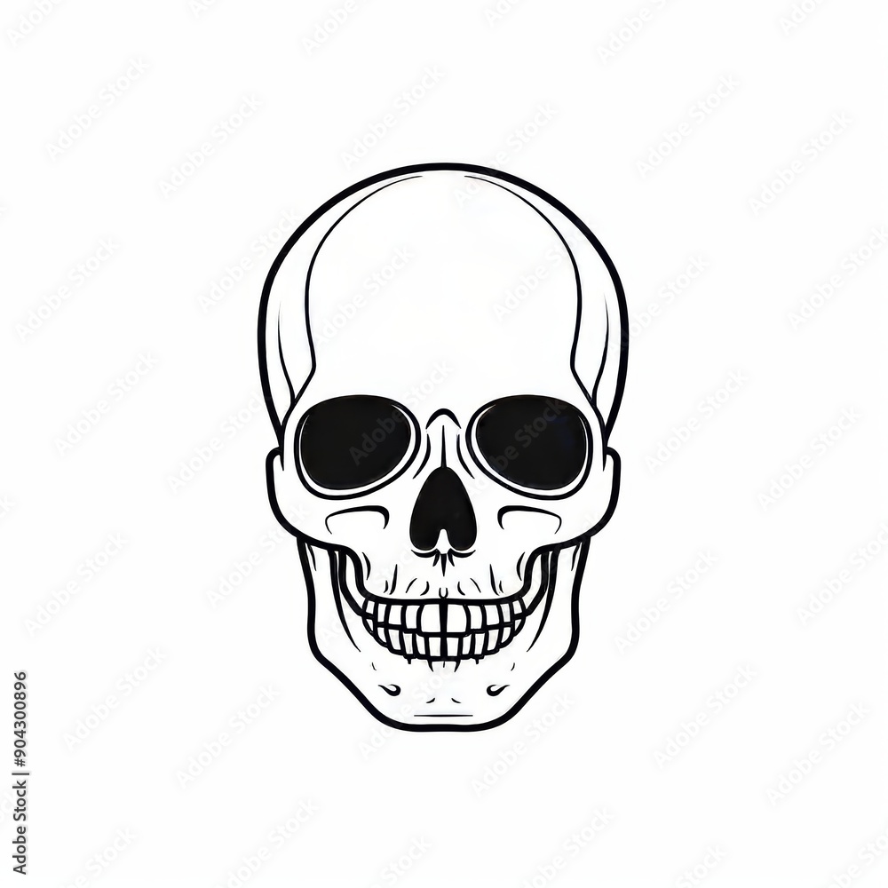 Modern evil skull. Jolly Roger logo template. Death T-shirt design. Pirate insignia concept. Poison icon illustration. Modern evil skull. Jolly Roger logo template. Death T-shirt design. Pirate insignia concept. Poison icon illustration.
