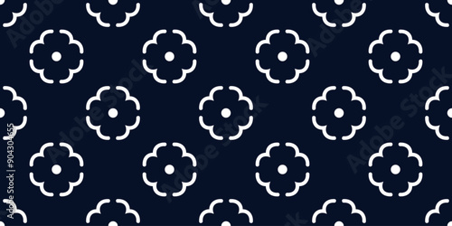 Abstract line shape geometric motif elegant pattern seamless ornate background. Flowers ornament floral concept art. Modern fabric design textile swatch ladies dress, man shirt all over print block.