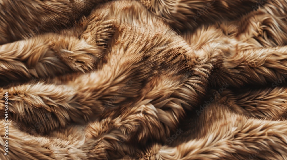 Soft Brown Fur Texture. Soft Brown Fur Texture.