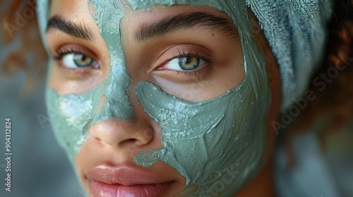 home facial with natural clay masks --ar 16:9 --stylize 750 Job ID: f45f536c-20a3-43ac-9716-324aca8968d3