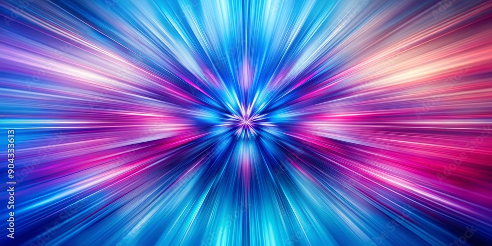 Abstract Blue and Pink Radiating Lines, abstract, speed, motion, light, Abstract Blue and Pink Radiating Lines, abstract, speed, motion, light,