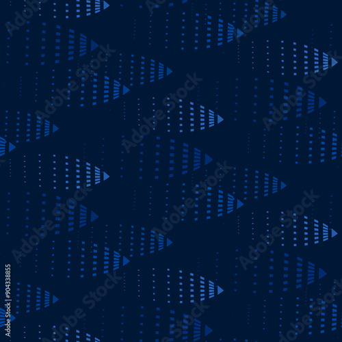 Ikat, Adras - seamless ethnic pattern. Uzbekistan, Tajikistan, Boho, Asia. Vector Illustration for greeting cards, printing for textile design, wallpaper, surface textures