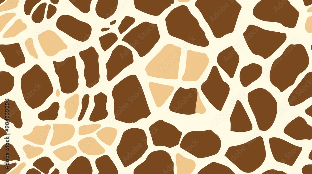 Abstract Giraffe Pattern. Abstract Giraffe Pattern.