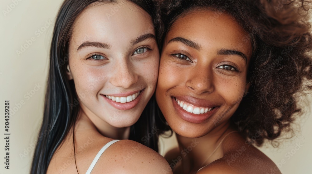 The two smiling friends The two smiling friends